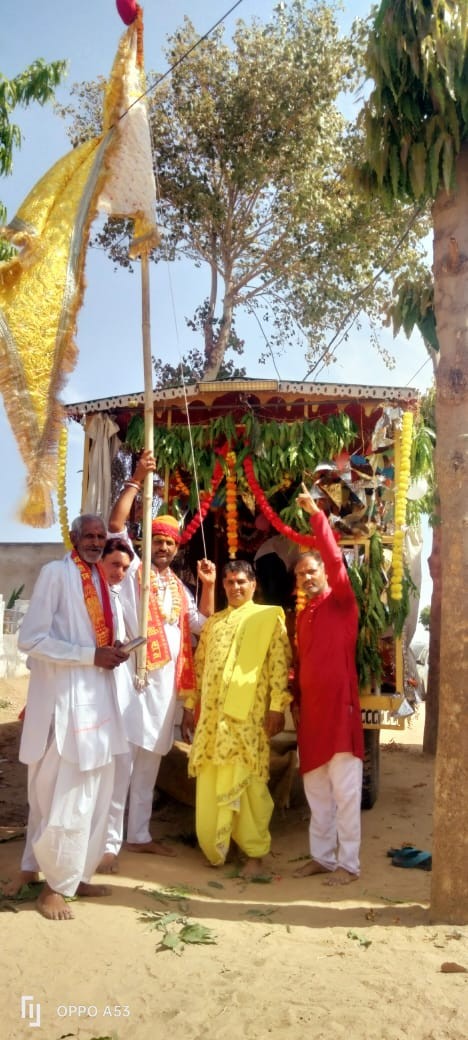 रामनवमी पर जयसिंहपुरा ढहर की ढाणी शिव मंदिर में हुई विशेष पूजा अर्चना