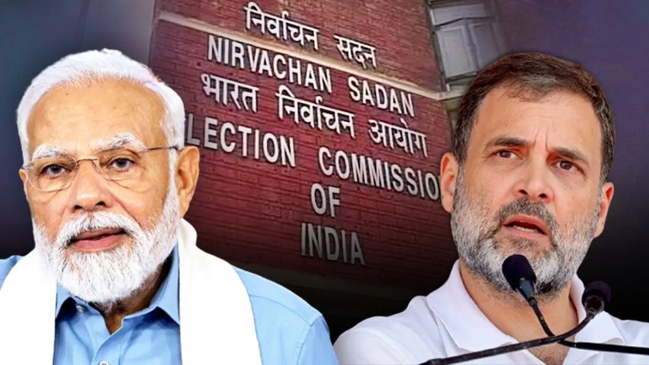 पीएम मोदी और राहुल गांधी के चुनावी भाषण पर EC ने कांग्रेस-बीजेपी को भेजा नोटिस, मांगा जवाब