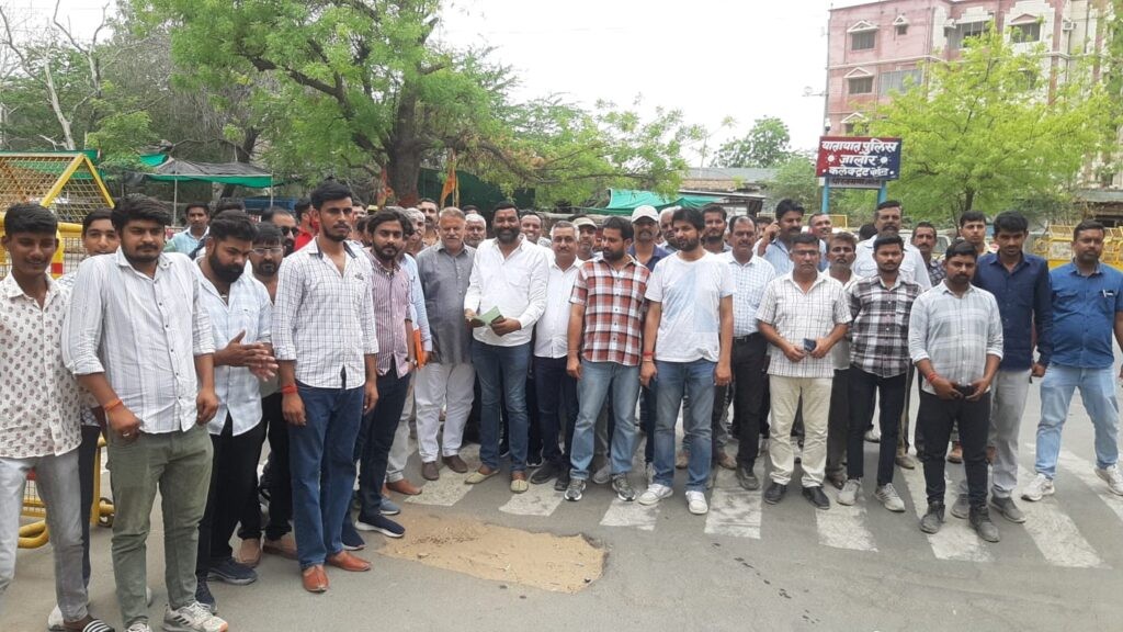 जालोर के राजपूत समाजबंधुओं ने शिव विधायक भाटी को सुरक्षा दिलाने व दर्ज मुकदमे वापस लेने की रखी मांग