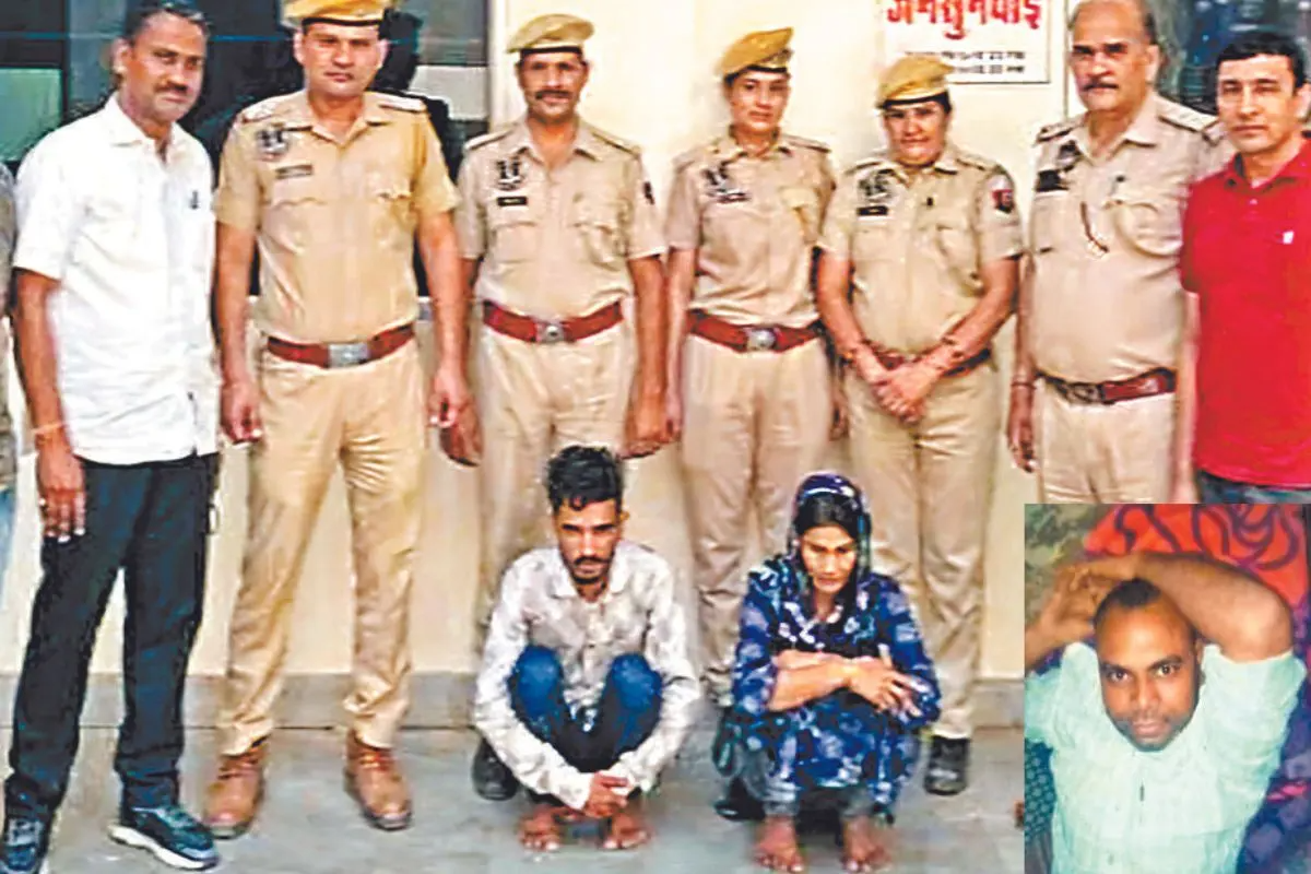 प्रेमी के प्यार में पत्नी ने ली पति की जान..करधनी पुलिस ने किया मर्डर का पर्दाफाश!